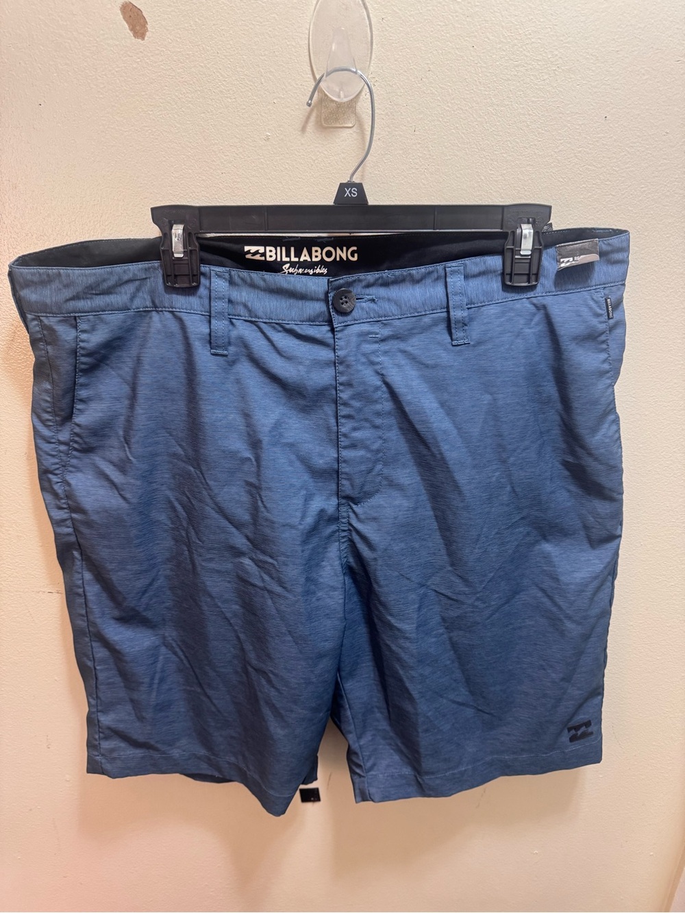 Billabong Men's Slate Blue Flat Front Walkshorts